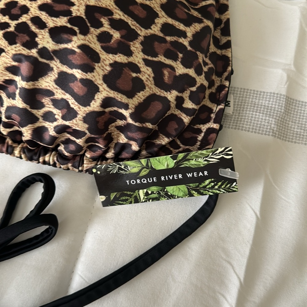 Animal print swim top - Picture 2 of 3
